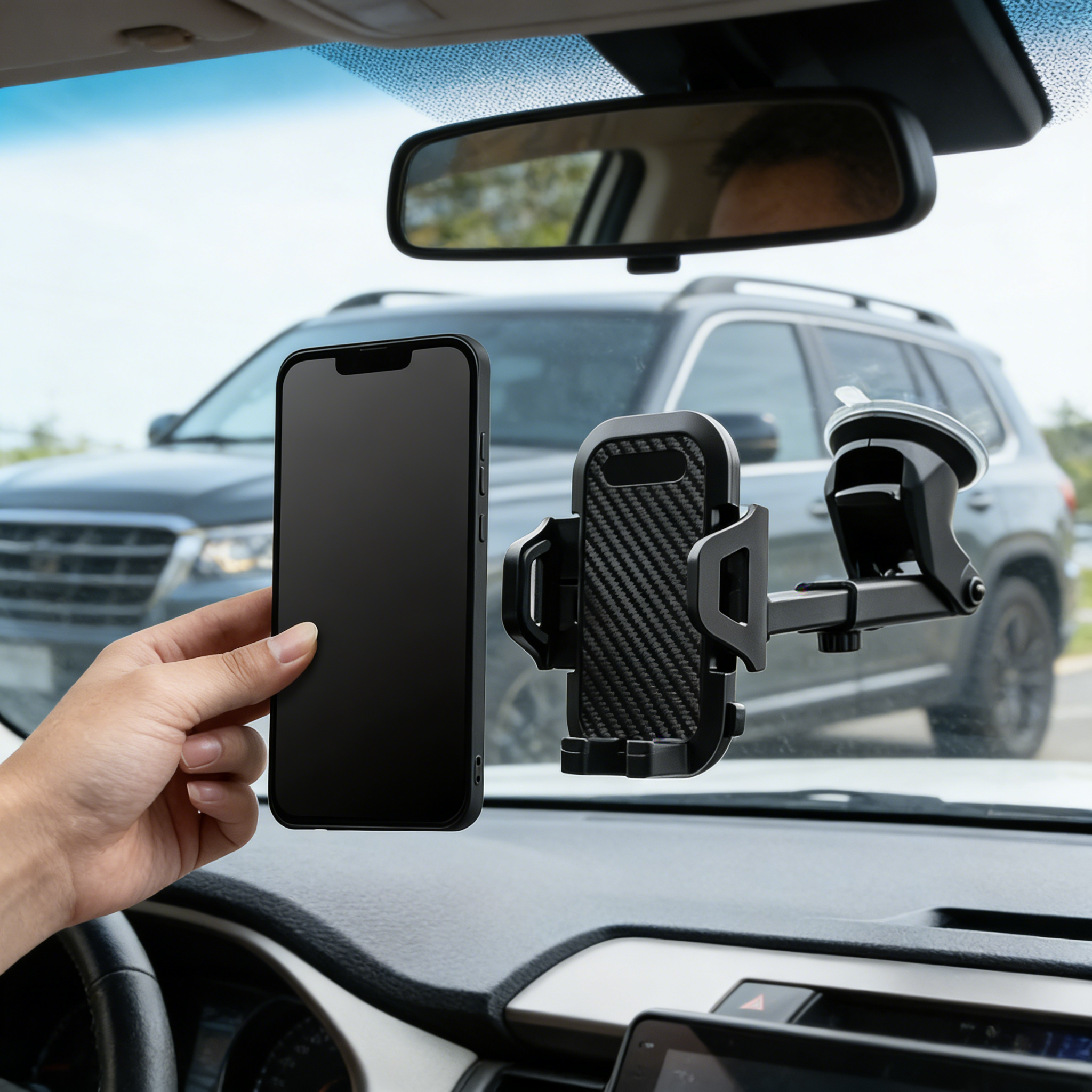 Car Cup Holder Expander - Uniwersalny uchwyt samochodowy na telefon 360
