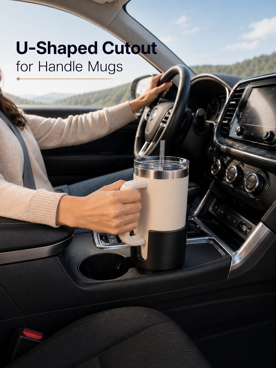 Car Cup Holder Expander - Adapter do rozszerzenia uchwytu na kubek