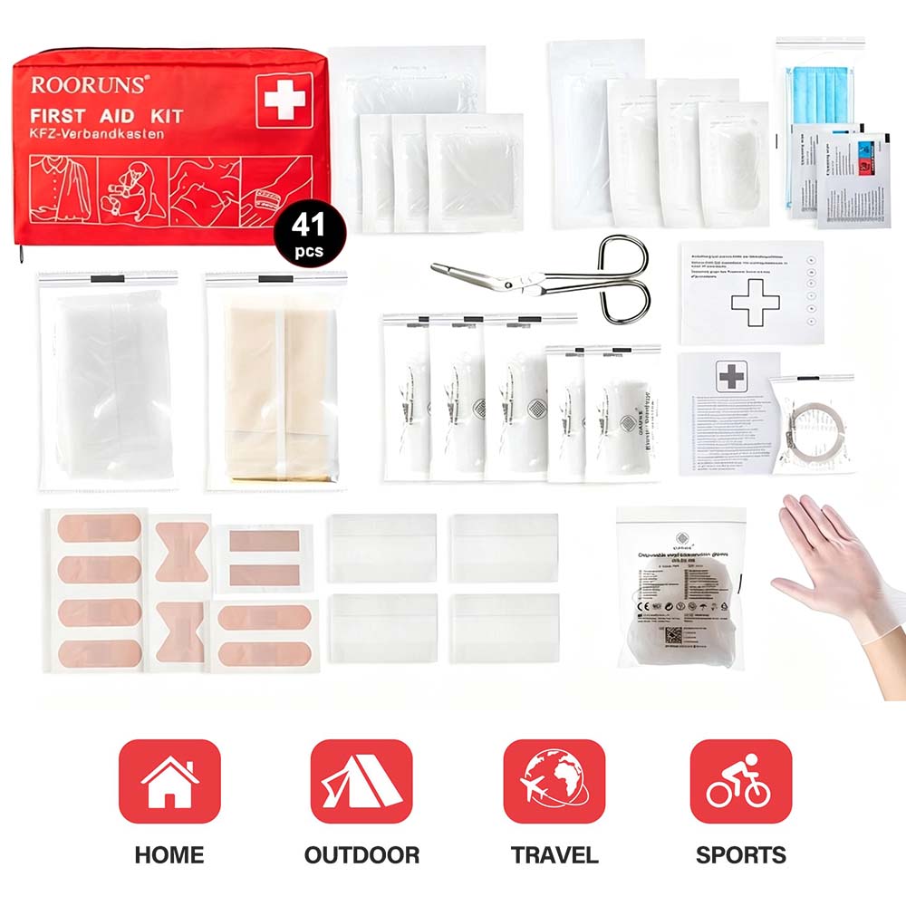 Car Accessories For Elderly - Niezbędne akcesoria podróżne Apteczka pierwszej pomocy