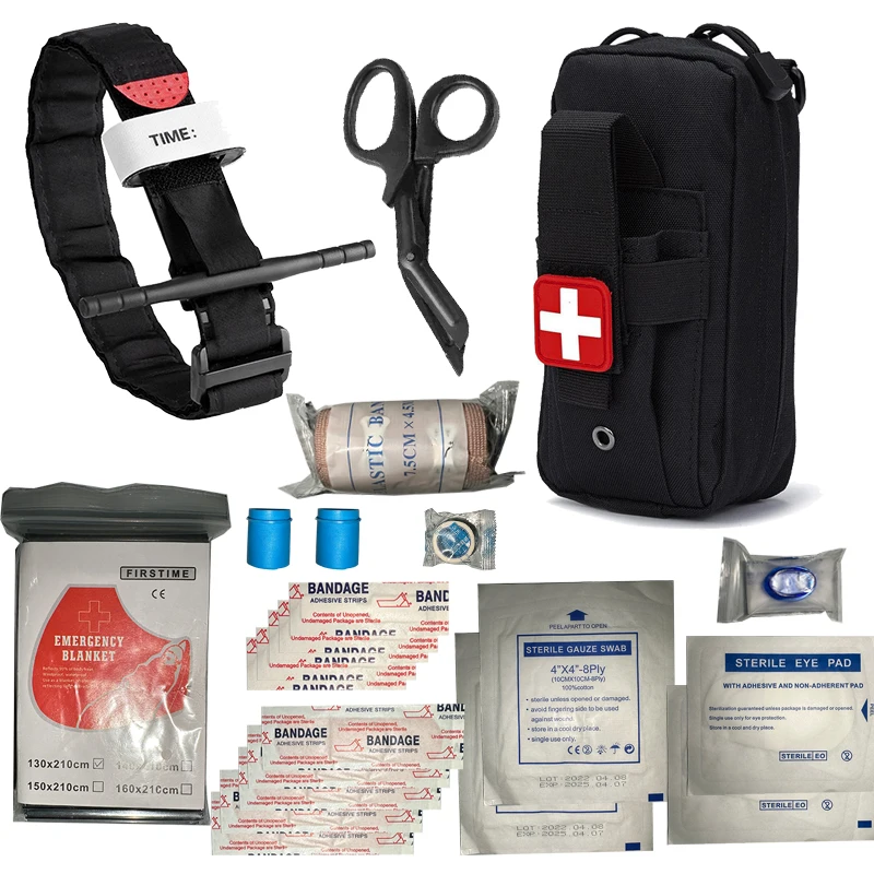 Car Accessories For Elderly - IFAK Trauma Survival Kit First Aid