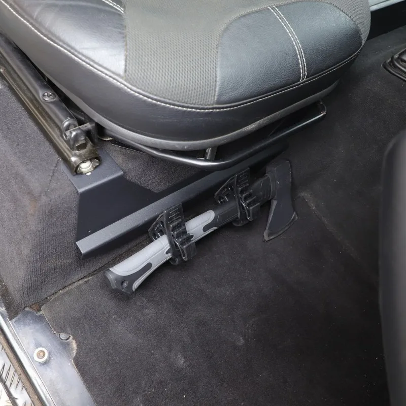 Car Accessories Under 1000 - Aluminiowy Czarny Uchwyt na Latarkę Pod