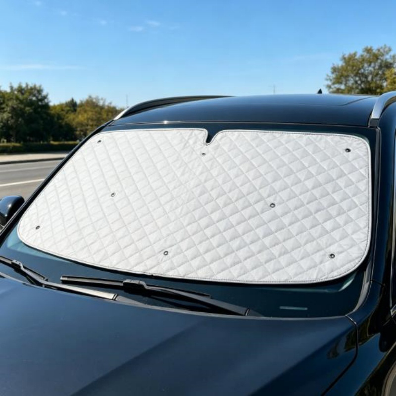 Car Accessories For Interior - Wewnętrzna osłona termiczna szyby przedniej, roleta,