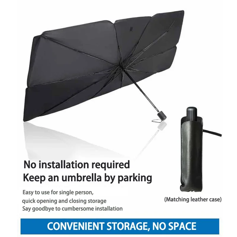 Car Accessories For Interior - Składana osłona przeciwsłoneczna na przednią szybę