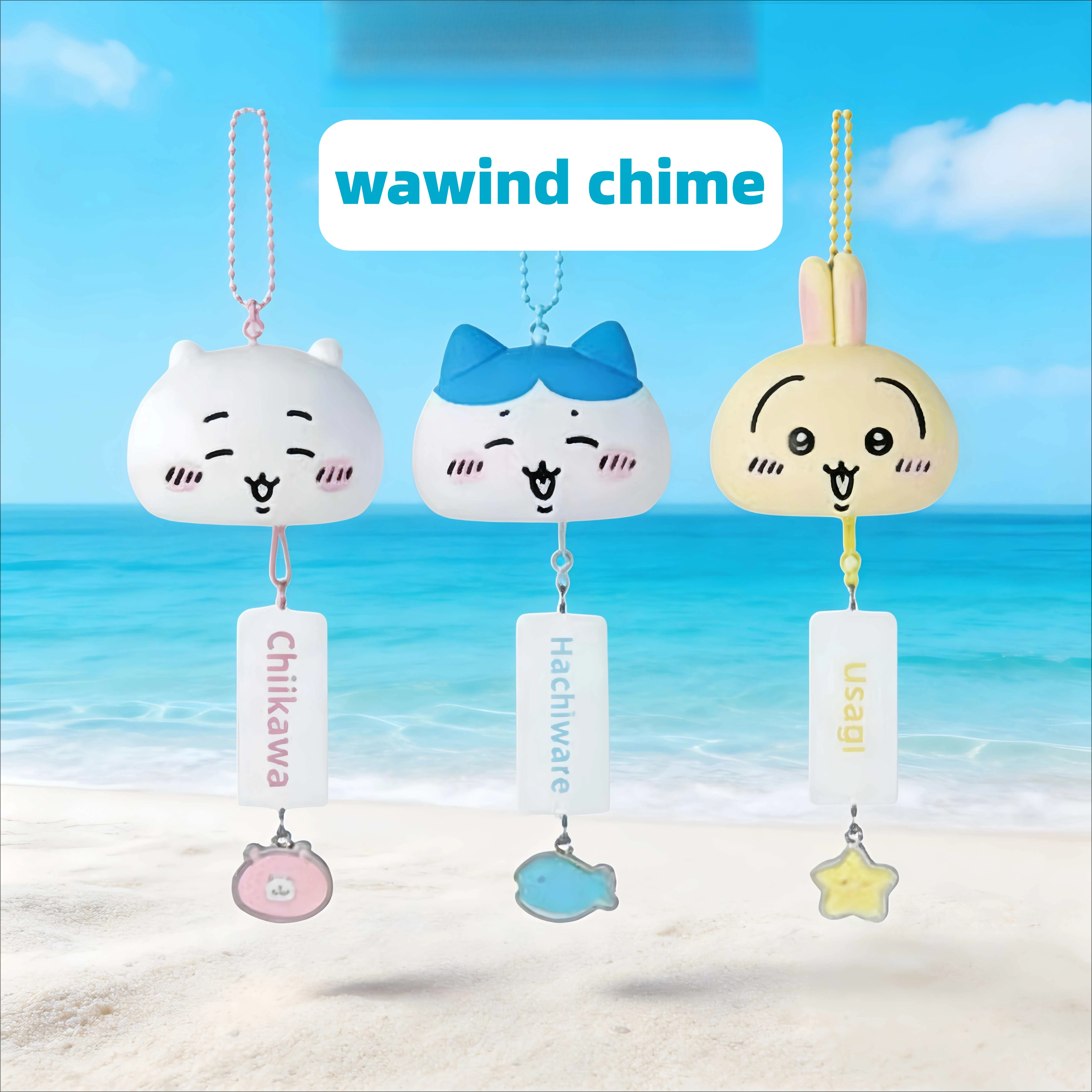 Car Accessories Japanese - Zawieszka dzwonek wietrzny Jiyi z uroczymi