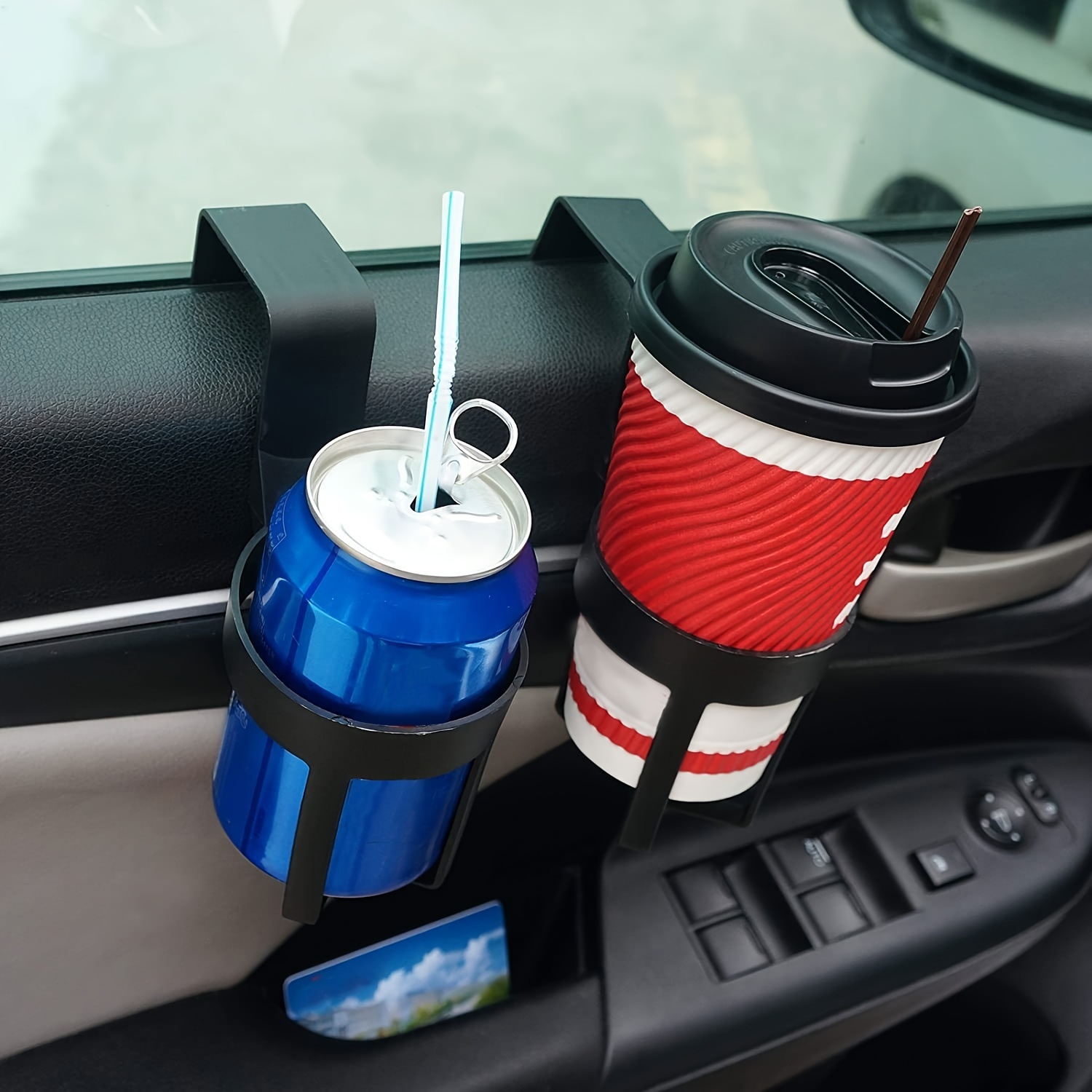 Car Cup Holder Expander - 2 szt. Uchwyt samochodowy na kubek