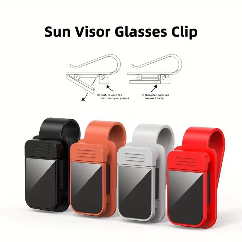 Car Accessories For Interior - Uchwyt na okulary przeciwsłoneczne do samochodu,