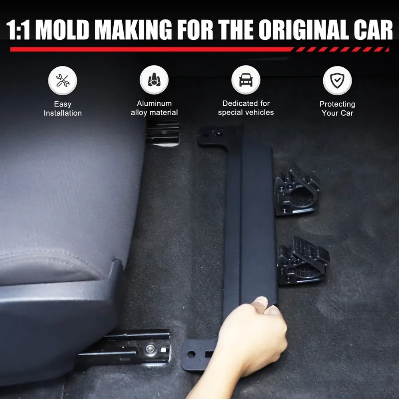 Car Accessories Under 1000 - Aluminiowy uchwyt na latarkę pod siedzenie