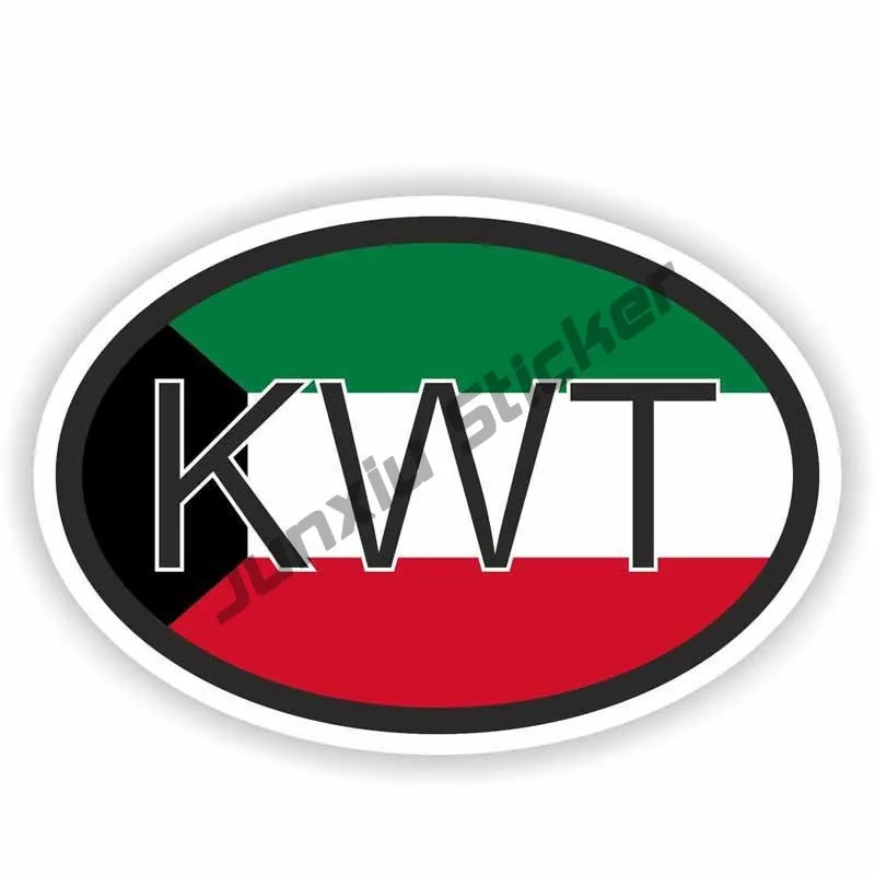 Kuwejt mapa z flagą naklejka w – Car Accessories Kuwait recenzja i cena