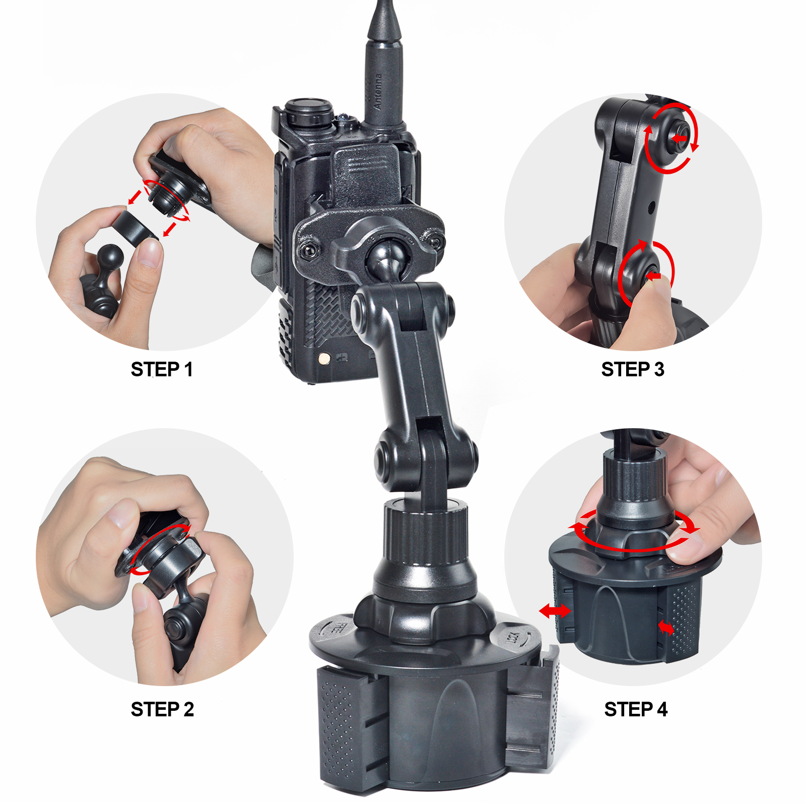 Uchwyt na kubek do radia samoc – Car Cup Holder Expander recenzja i cena