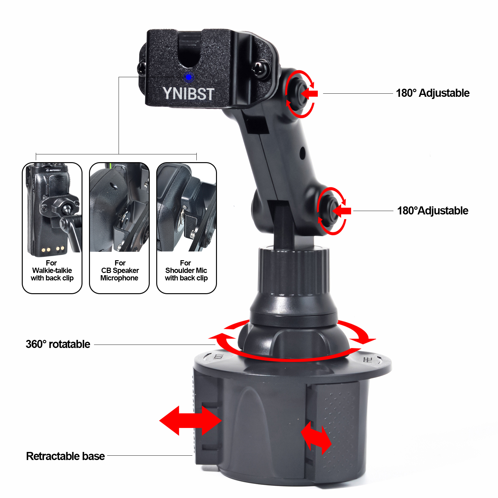 Uchwyt na kubek do radia samoc – Car Cup Holder Expander recenzja i cena