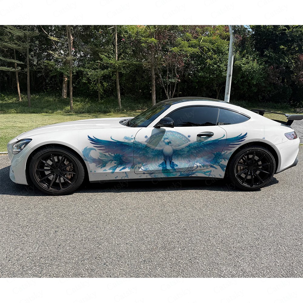 2 szt. Cyjanowe, tęczowe, iryz – Car Accessories Phoenix recenzja i cena