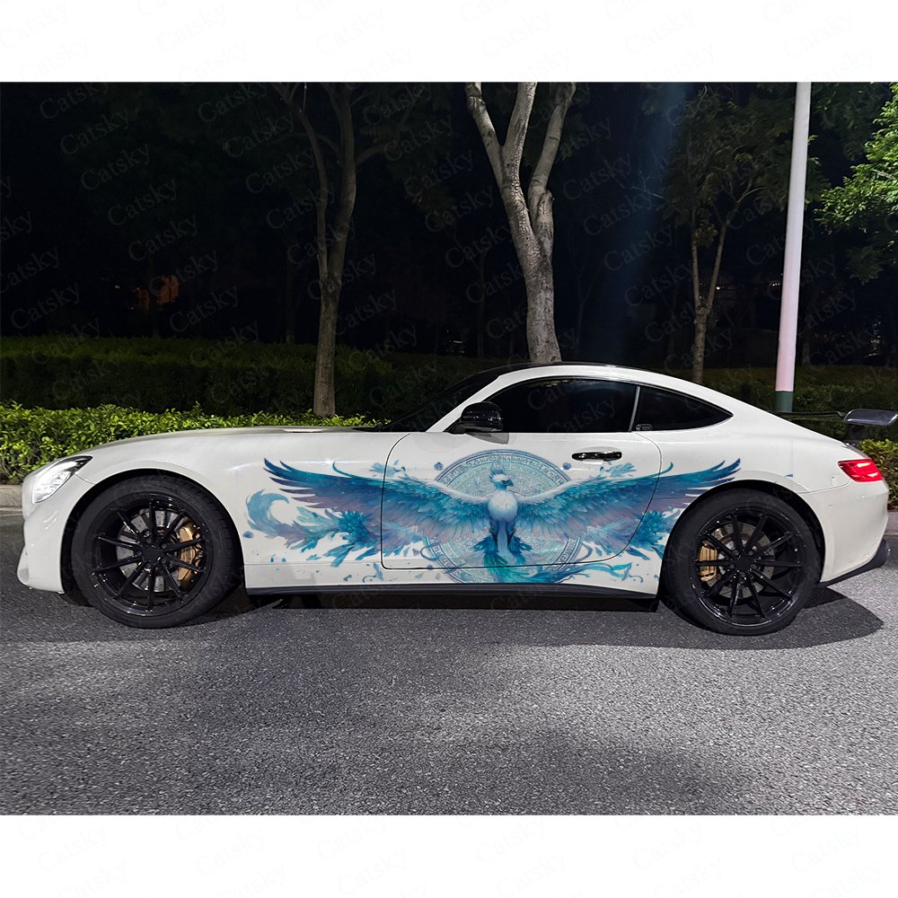 2 szt. Cyjanowe, tęczowe, iryz – Car Accessories Phoenix recenzja i cena