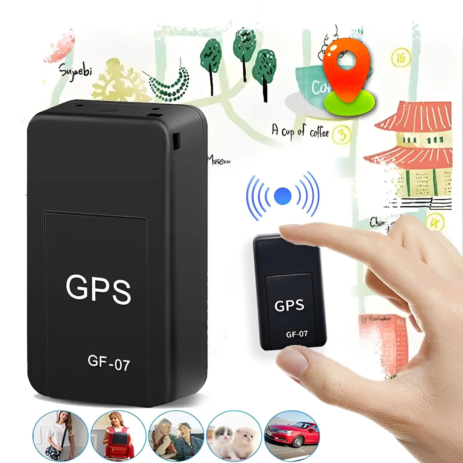 GF-07 Mini lokalizator GPS wys – Car Accessories For Elderly recenzja i cena