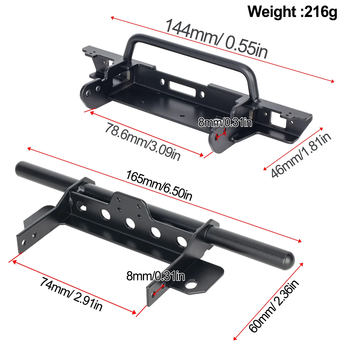 Metalowy przedni i tylny zderz – Car Accessories Phoenix recenzja i cena