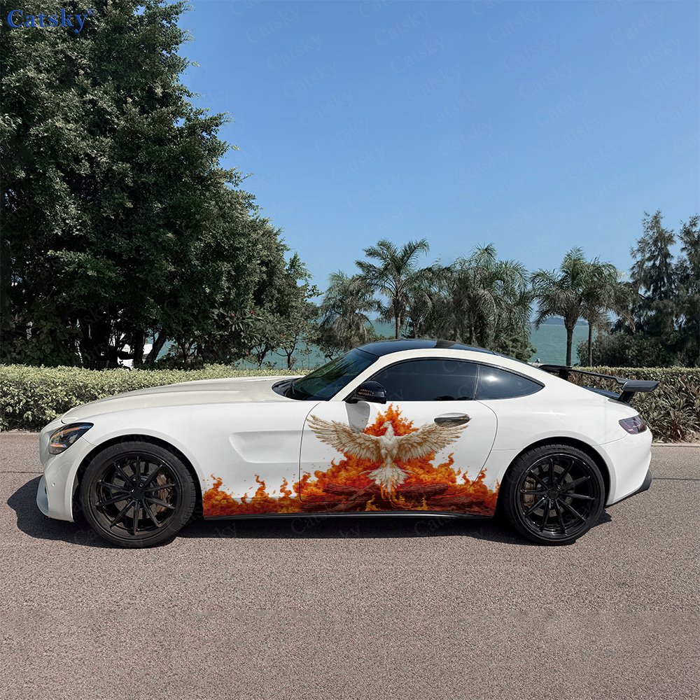 2 szt. Naklejki na bok samocho – Car Accessories Phoenix recenzja i cena