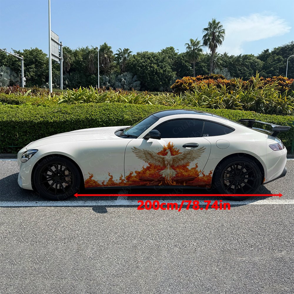 2 szt. Naklejki na bok samocho – Car Accessories Phoenix recenzja i cena