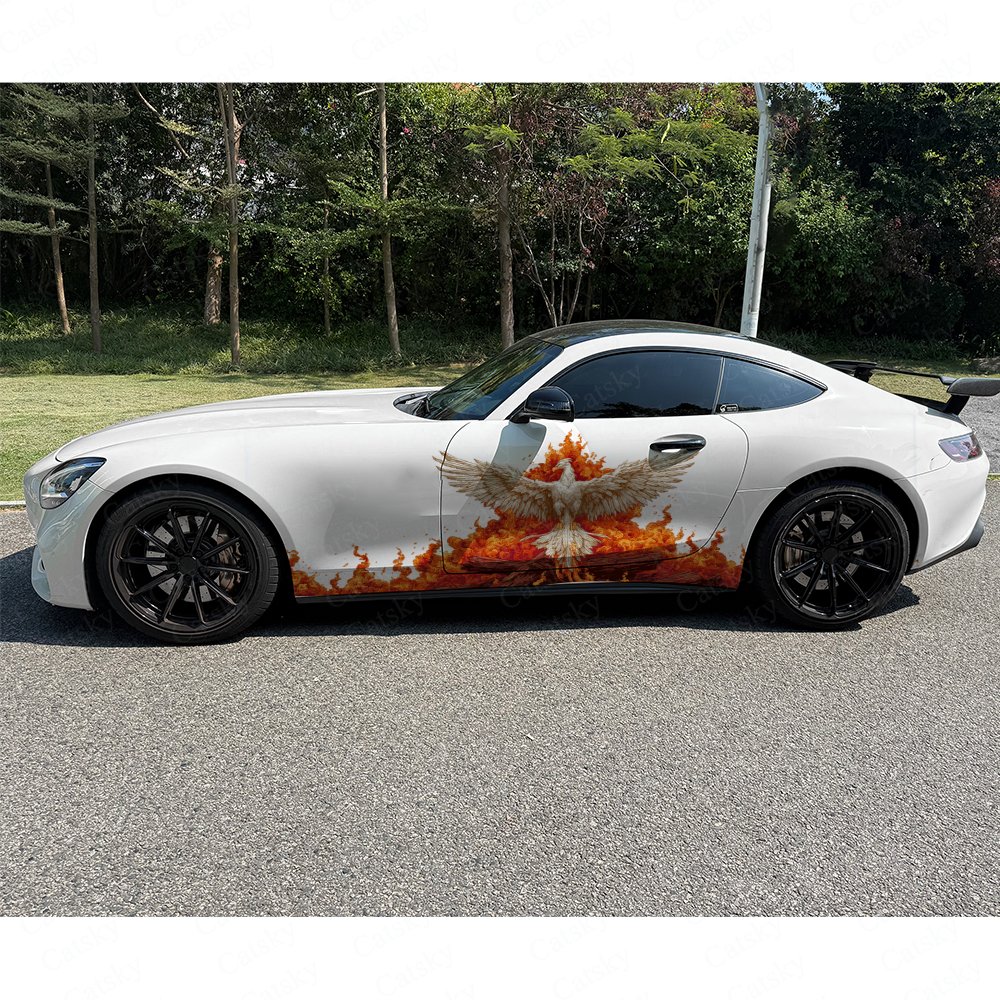 2 szt. Naklejki na bok samocho – Car Accessories Phoenix recenzja i cena