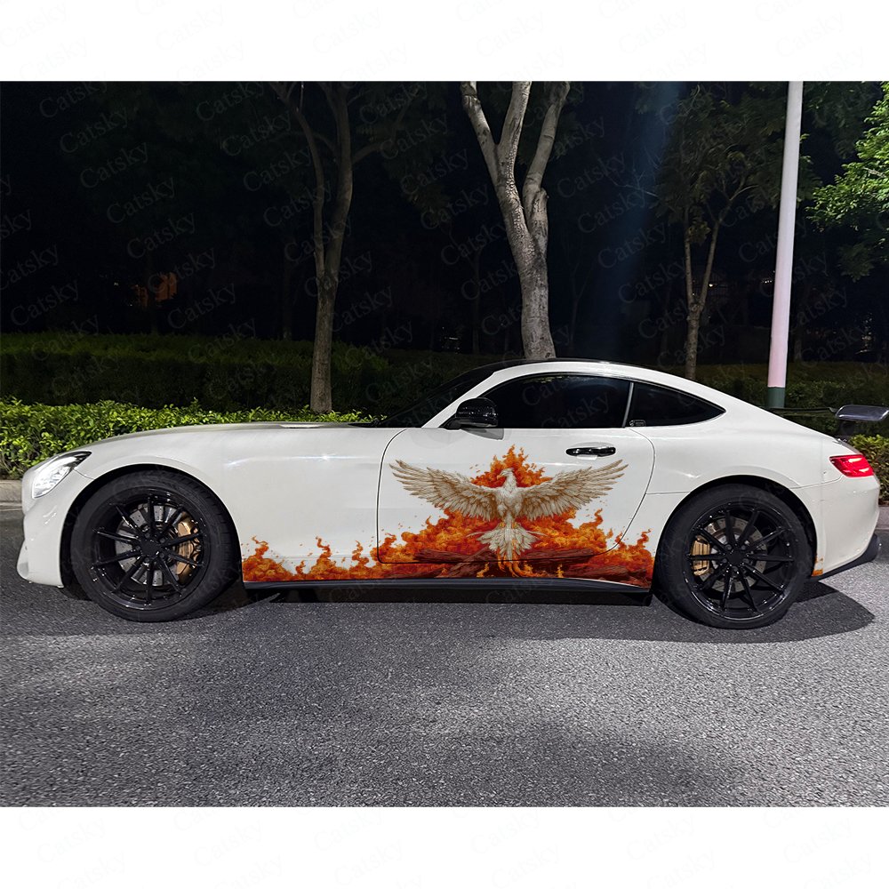 2 szt. Naklejki na bok samocho – Car Accessories Phoenix recenzja i cena