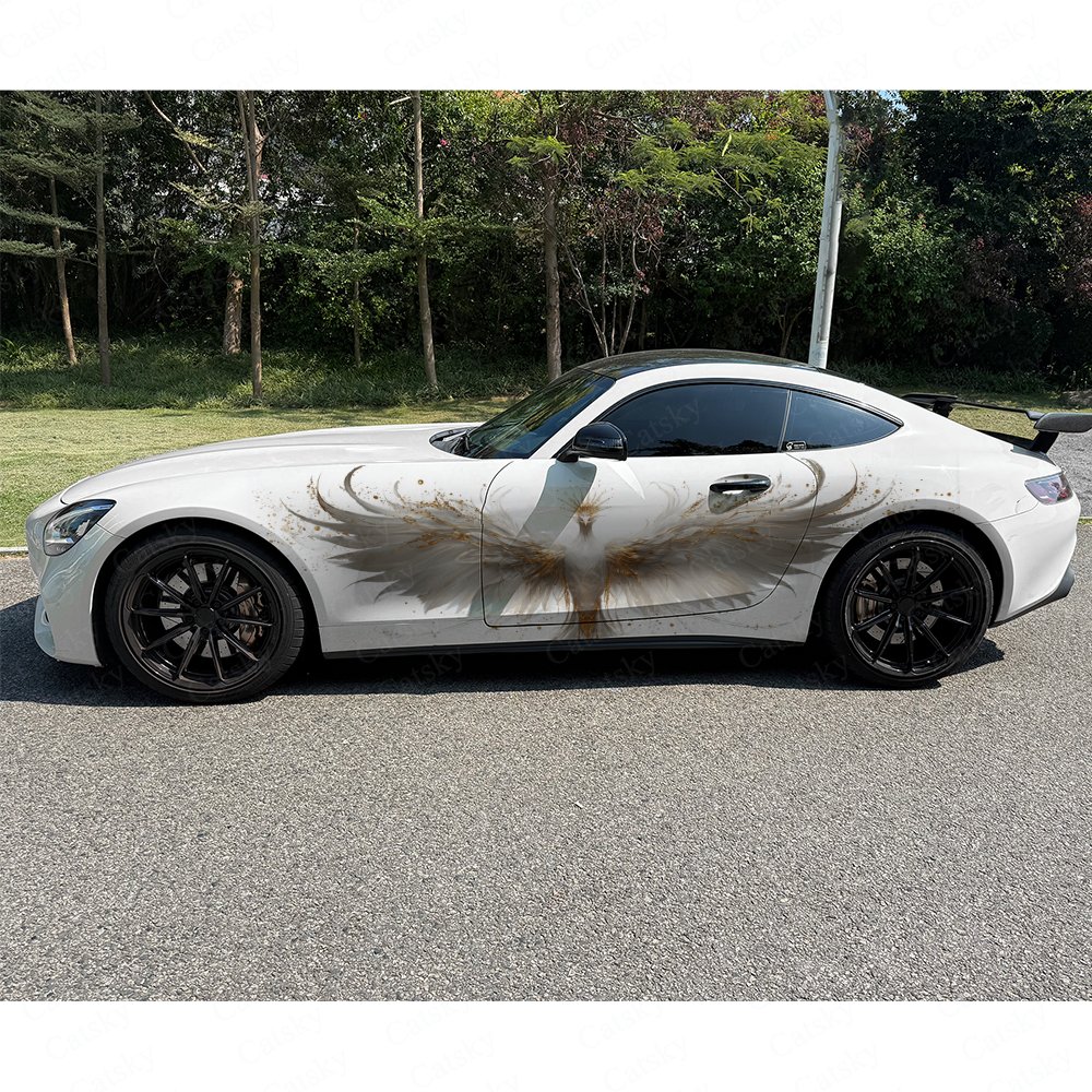 2 szt. Mityczna Złota Naklejka – Car Accessories Phoenix recenzja i cena
