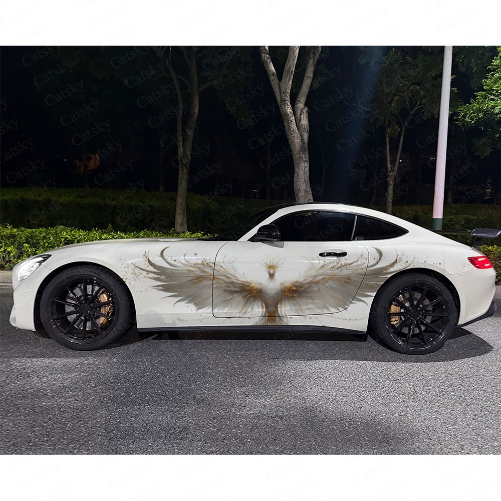 2 szt. Mityczna Złota Naklejka – Car Accessories Phoenix recenzja i cena