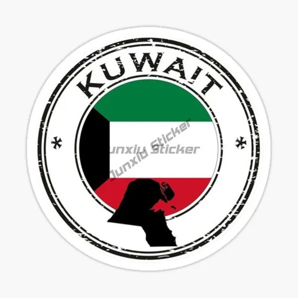 KWT Kuwejt Flaga Mapa Emblem K – Car Accessories Kuwait recenzja i cena