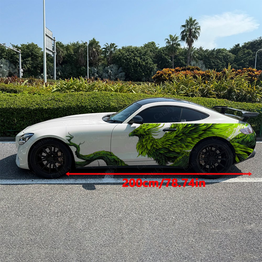2 szt. Naturalne zielone nakle – Car Accessories Phoenix recenzja i cena