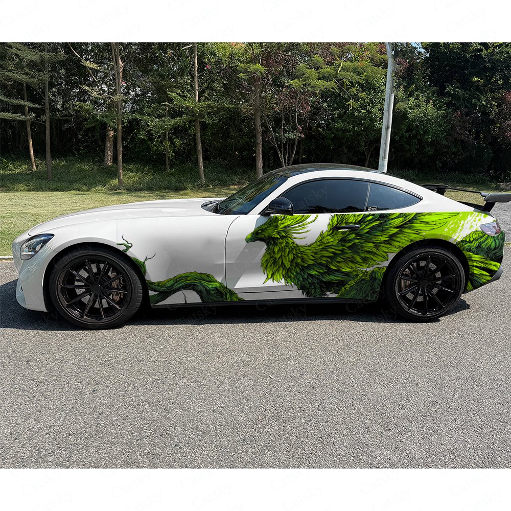 2 szt. Naturalne zielone nakle – Car Accessories Phoenix recenzja i cena