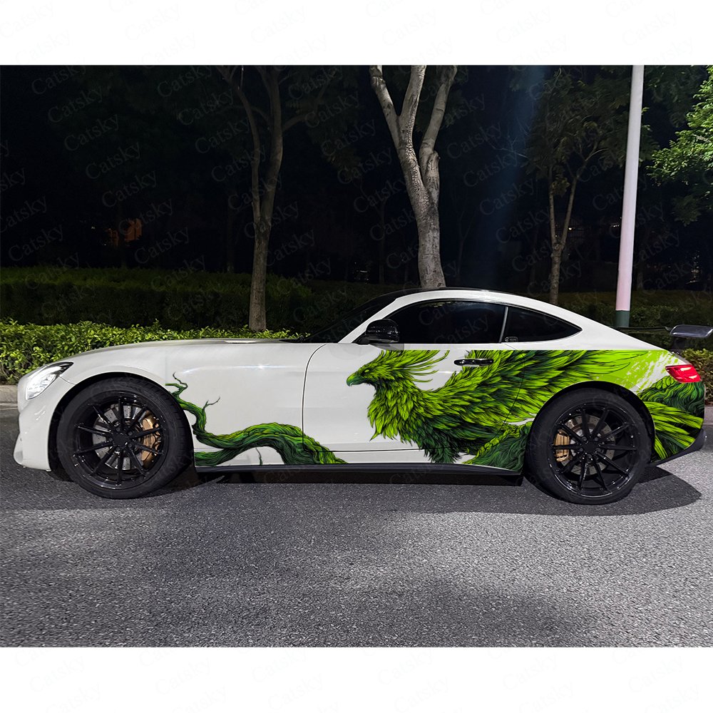 2 szt. Naturalne zielone nakle – Car Accessories Phoenix recenzja i cena