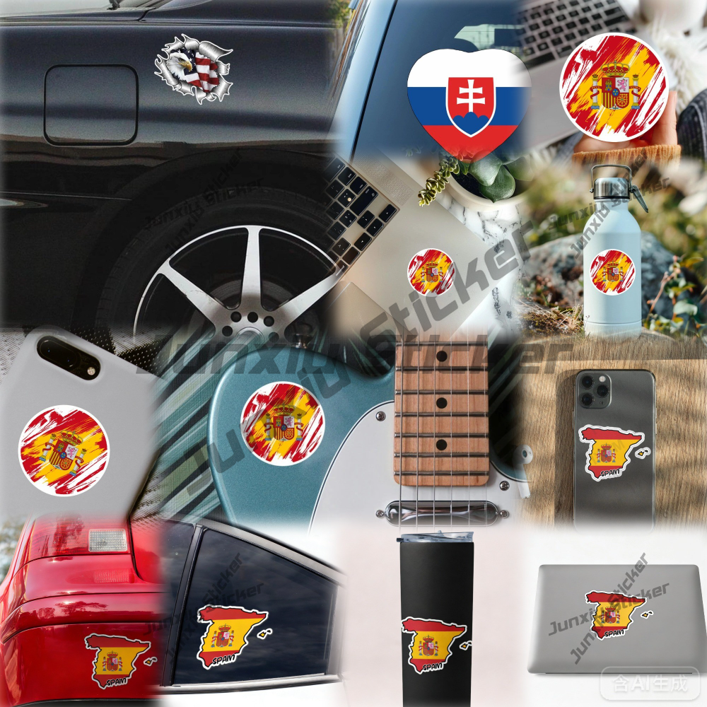Naklejka z flagą Bahrajnu, owa – Car Accessories Bahrain recenzja i cena