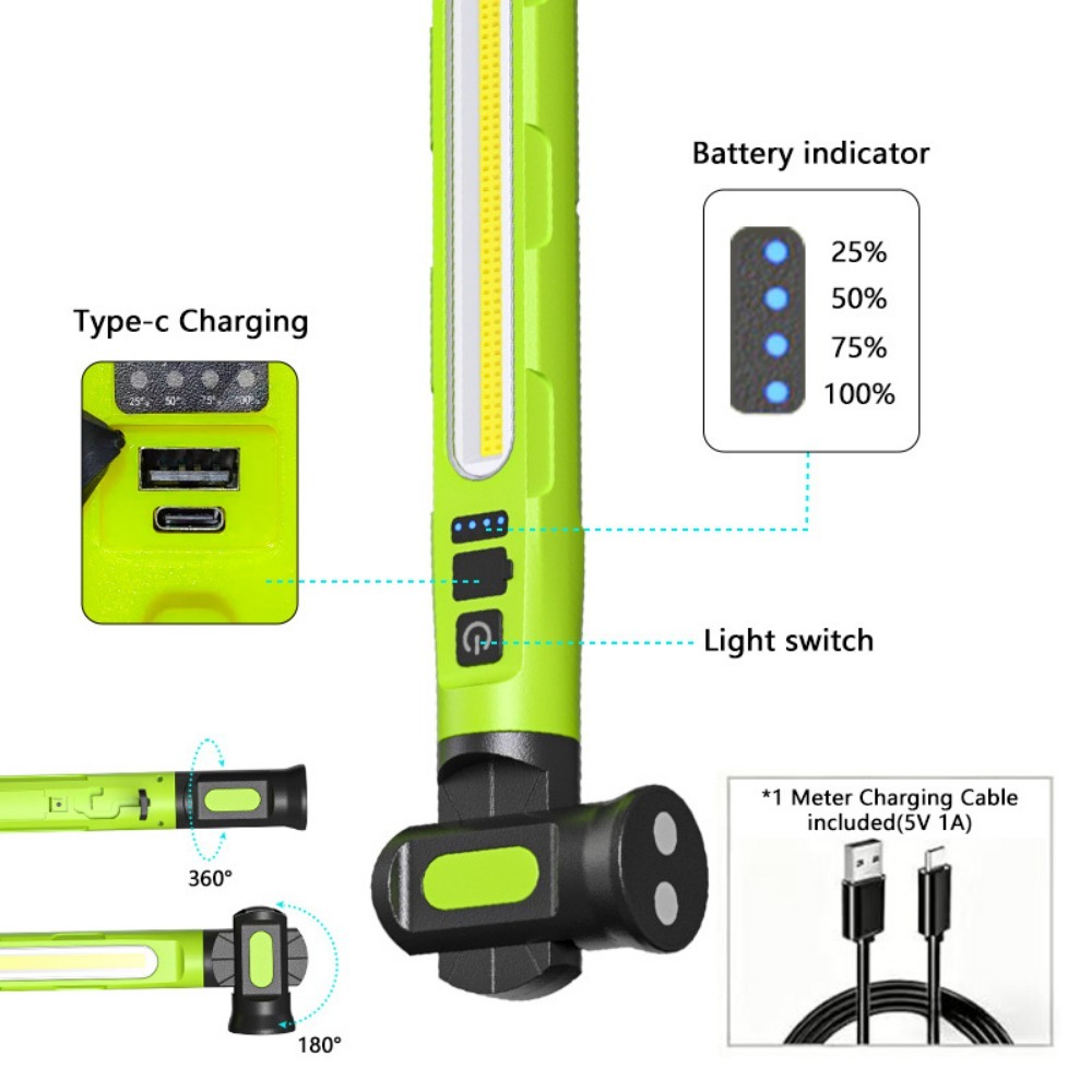 Akumulatorowa lampa robocza LE – Car Accessories Hanging recenzja i cena
